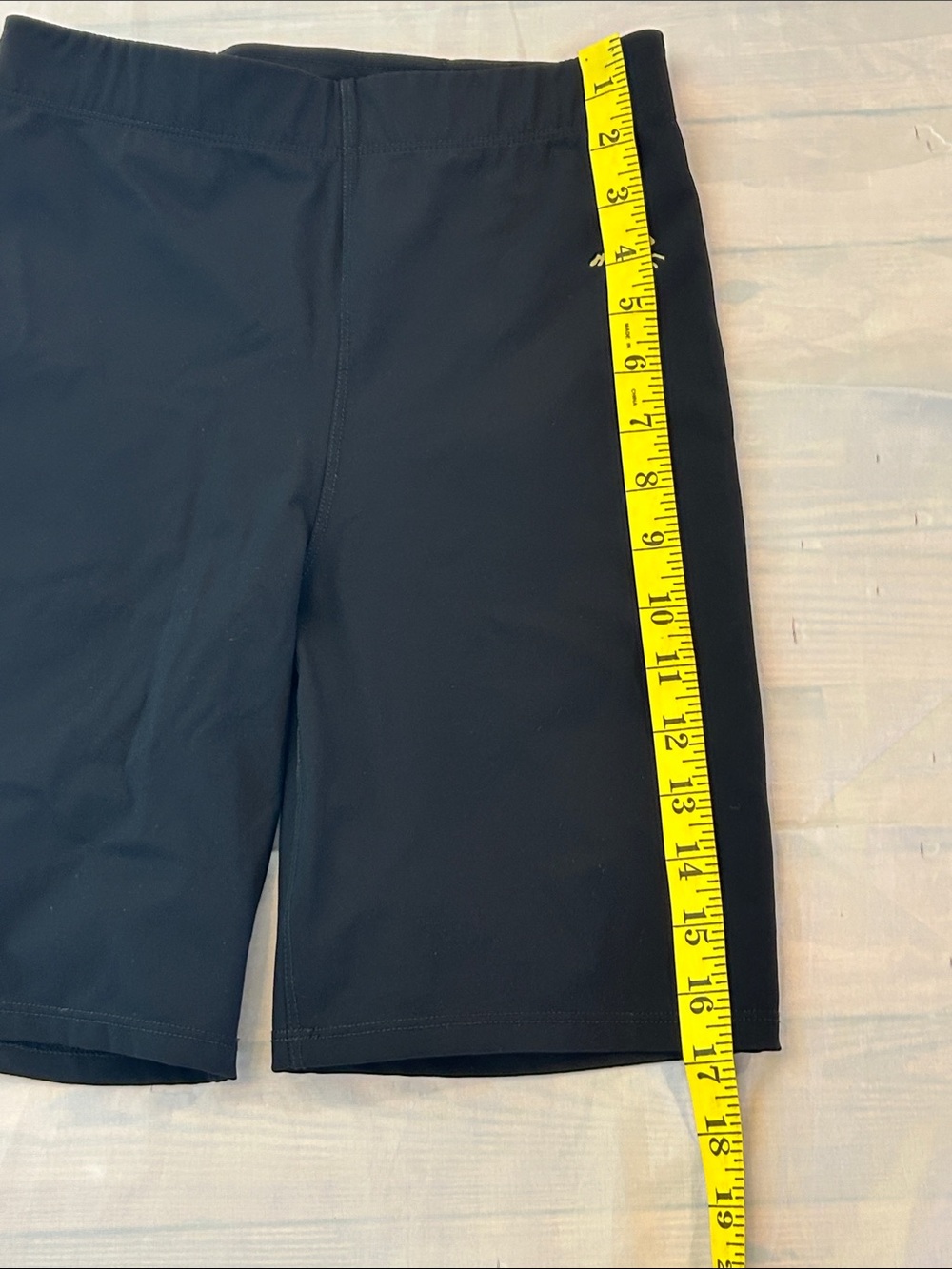 Tracksmith Black Performance Shorts with Gold Logo - Picture 7 of 9